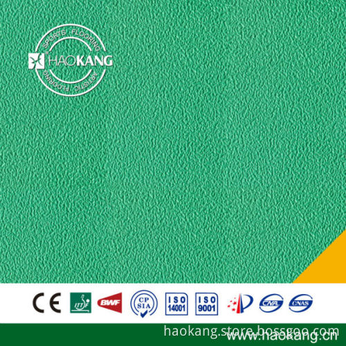 portable PVC sports floor for badminton court